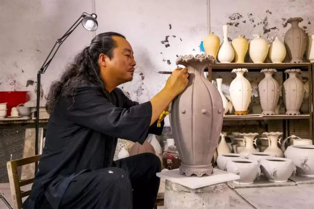 两宋非遗会客厅-2024年非遗展会-钧瓷《24节气》(图7)