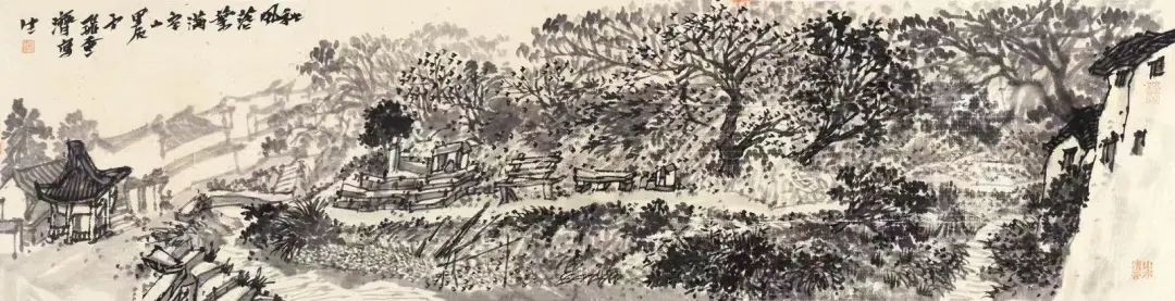 藏•展览丨溪山无尽  魏云飞书画作品展——19届晋陕豫苏交流会天下收藏商户联展(图6)