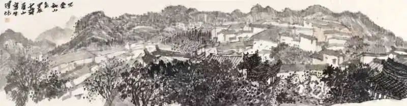 藏•展览丨溪山无尽  魏云飞书画作品展——19届晋陕豫苏交流会天下收藏商户联展(图5)