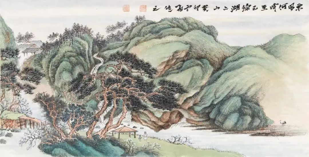 藏•展览丨溪山无尽  魏云飞书画作品展——19届晋陕豫苏交流会天下收藏商户联展(图4)