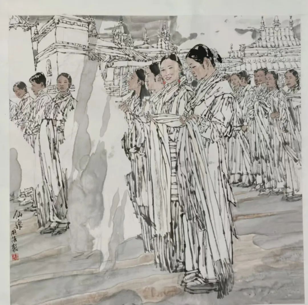 藏•展览丨河南商都书画研究院书画精品展——19届晋陕豫苏交流会天下收藏商户联展(图7)