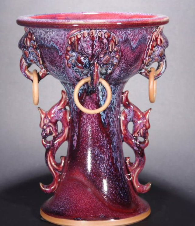 藏•专题丨“千年窑火映人文：金堂钧瓷艺术交流展”19届晋陕豫苏交流会天下收藏商户联展(图4)