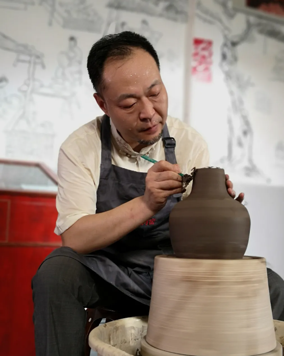 藏•专题丨“千年窑火映人文：金堂钧瓷艺术交流展”19届晋陕豫苏交流会天下收藏商户联展(图11)