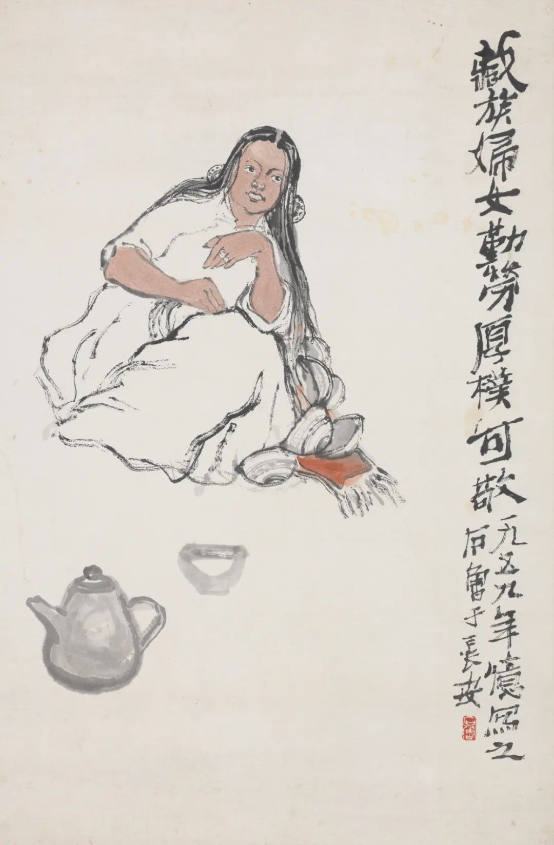 展讯丨艺贵独创·石鲁艺术  陕西开源2024秋拍石鲁作品展走进郑州(图18)