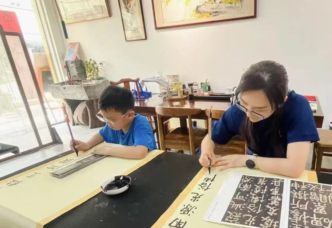 盘古书院第二届师生书法展5月24日开幕！(图16)