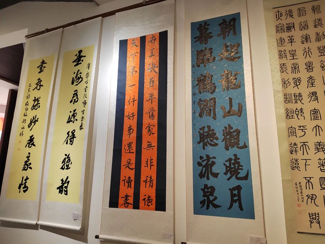 河南省盘古书画研究院第二届师生书法展今日开幕，翰墨飘香迎宾客！(图13)