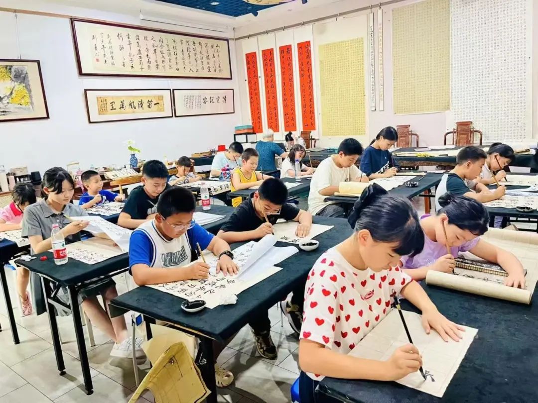 盘古书院第二届师生书法展5月24日开幕！(图15)