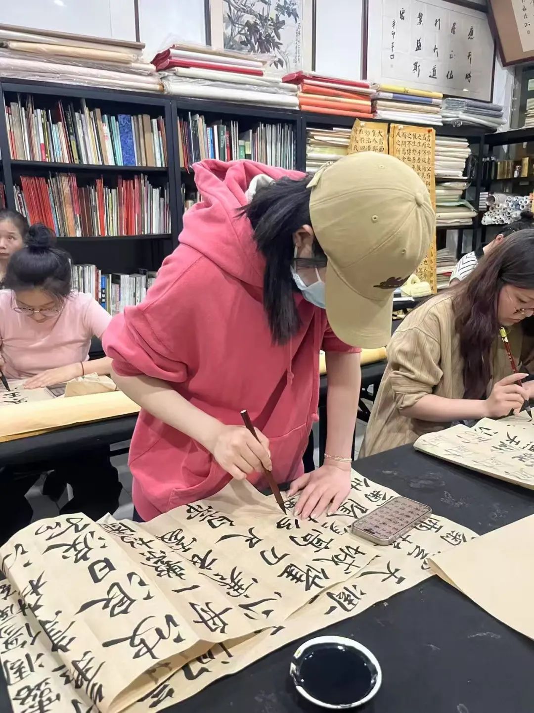 盘古书院第二届师生书法展5月24日开幕！(图17)