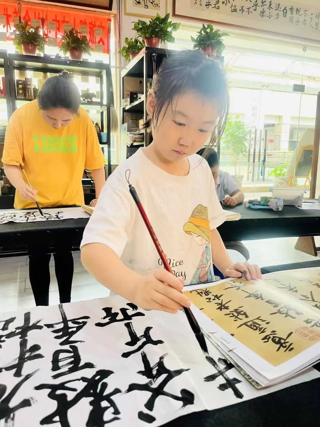 盘古书院第二届师生书法展5月24日开幕！(图18)