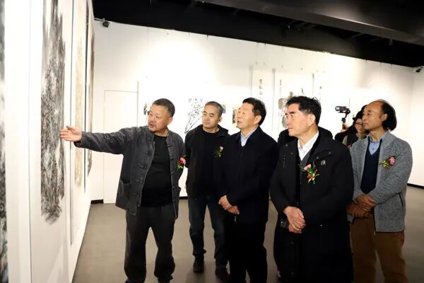 吴悦石巨幅精品，亮相“群季峻秀·相豫吴门师生作品展”(图9)