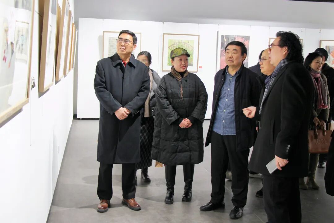 百花迎春—河南省花鸟画精品展开幕(图9)