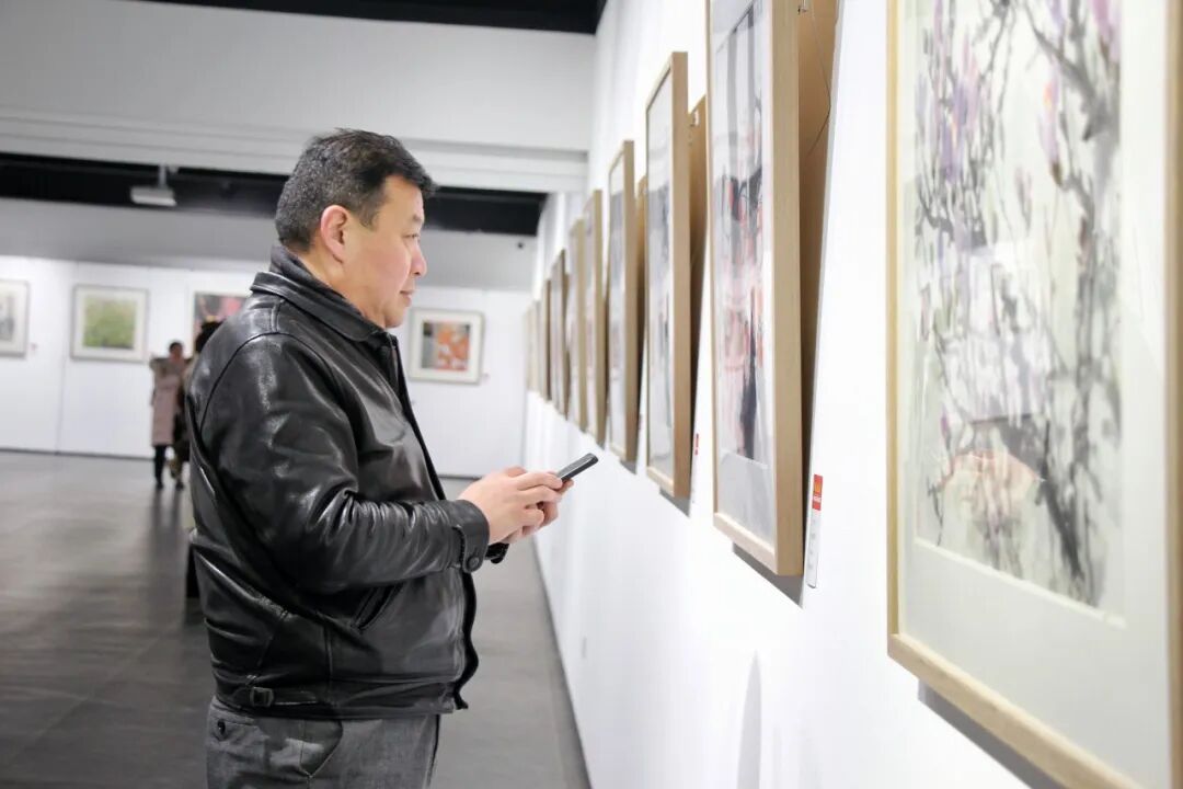 百花迎春—河南省花鸟画精品展开幕(图13)