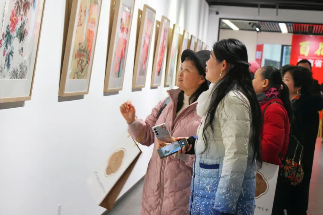 百花迎春—河南省花鸟画精品展开幕(图12)